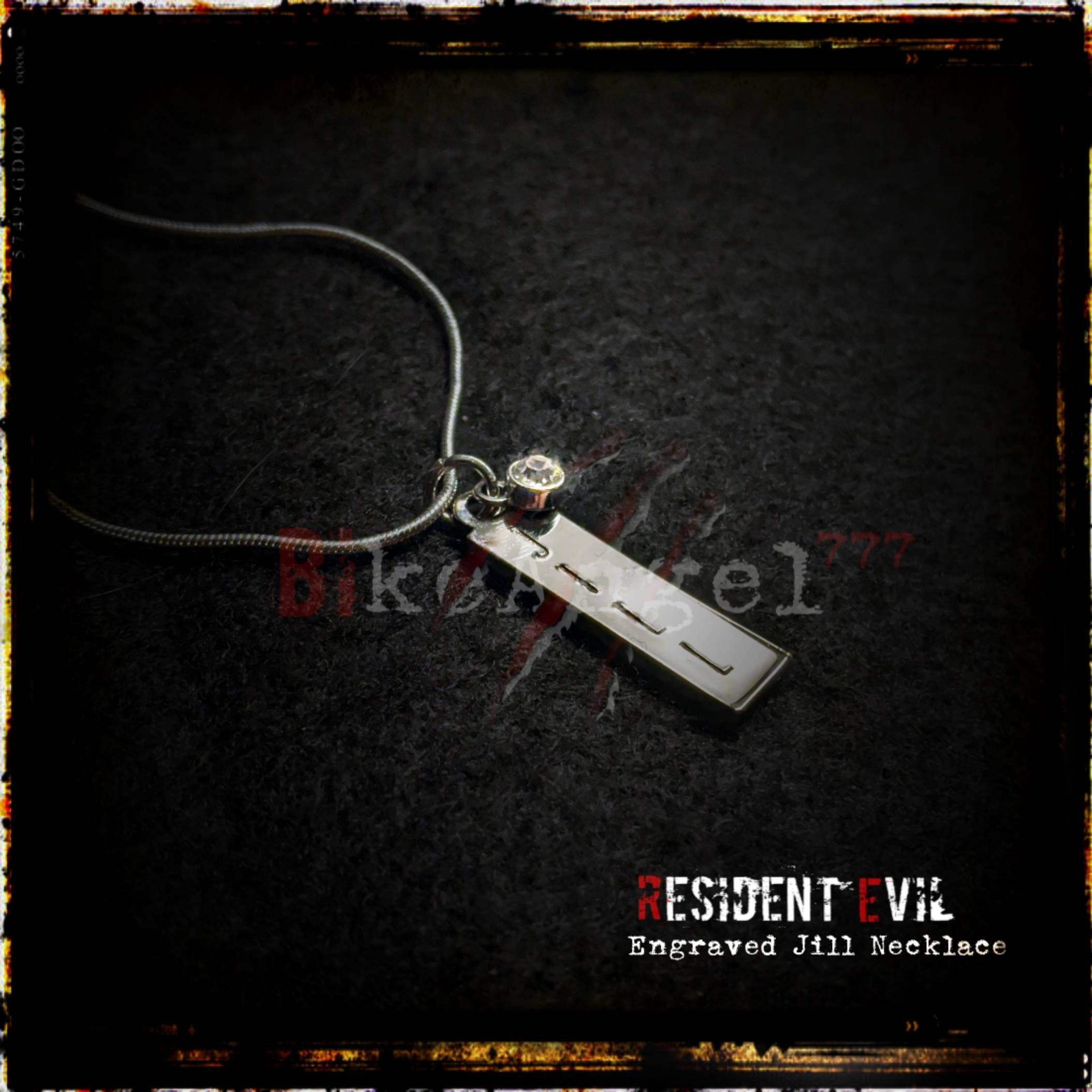 Claire Redfield resident evil horror necklace Cosplay Jewelry