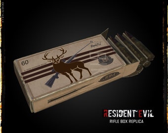 Resident Evil Ammo Box: Video Game Prop 3D Model (Digital Download)