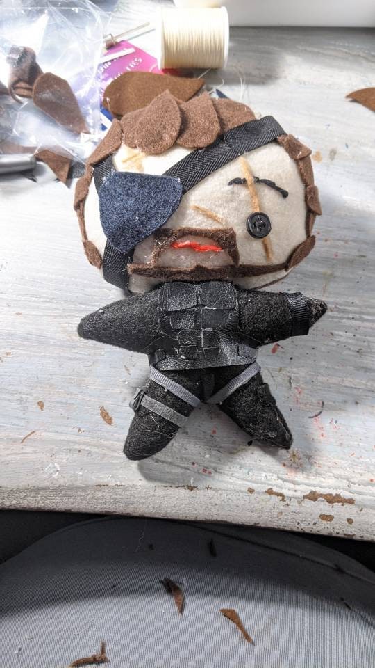 Metal Gear Solid Snake Video Game Plushie | Etsy