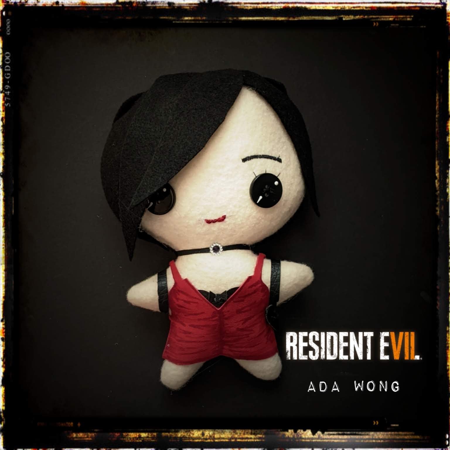 Resident Evil 4 Remake Game Ada Wong Original Design Cosplay Plush Toy