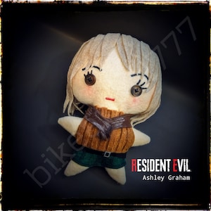 Resident evil 4 Ashley  figure doll plushie