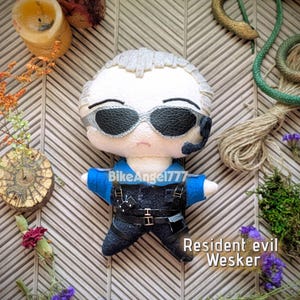 Resident Evil Inspired | Resident Evil | Albert Wesker | Plush | Doll