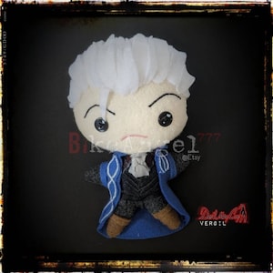 Resident Evil Inspiriert | Vergil | Der Teufel darf weinen | Puppe | Plüsch