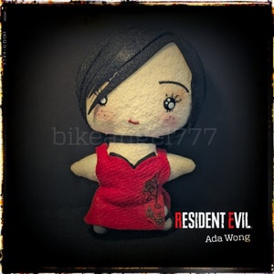 Resident Evil Inspired | Ada Wong | Resident evil 2 | Resident Evil 4 | Doll | Plush