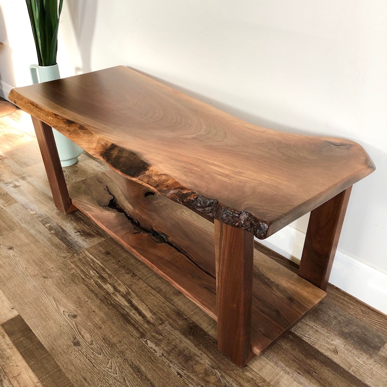 Live Edge Wood Bench Wood Shoe Bench Shoe Storage Bench Etsy