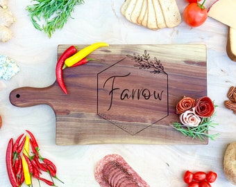 Personalized Charcuterie Board, Large Cheese Board, Rustic Charcuterie Board, Wedding Gift