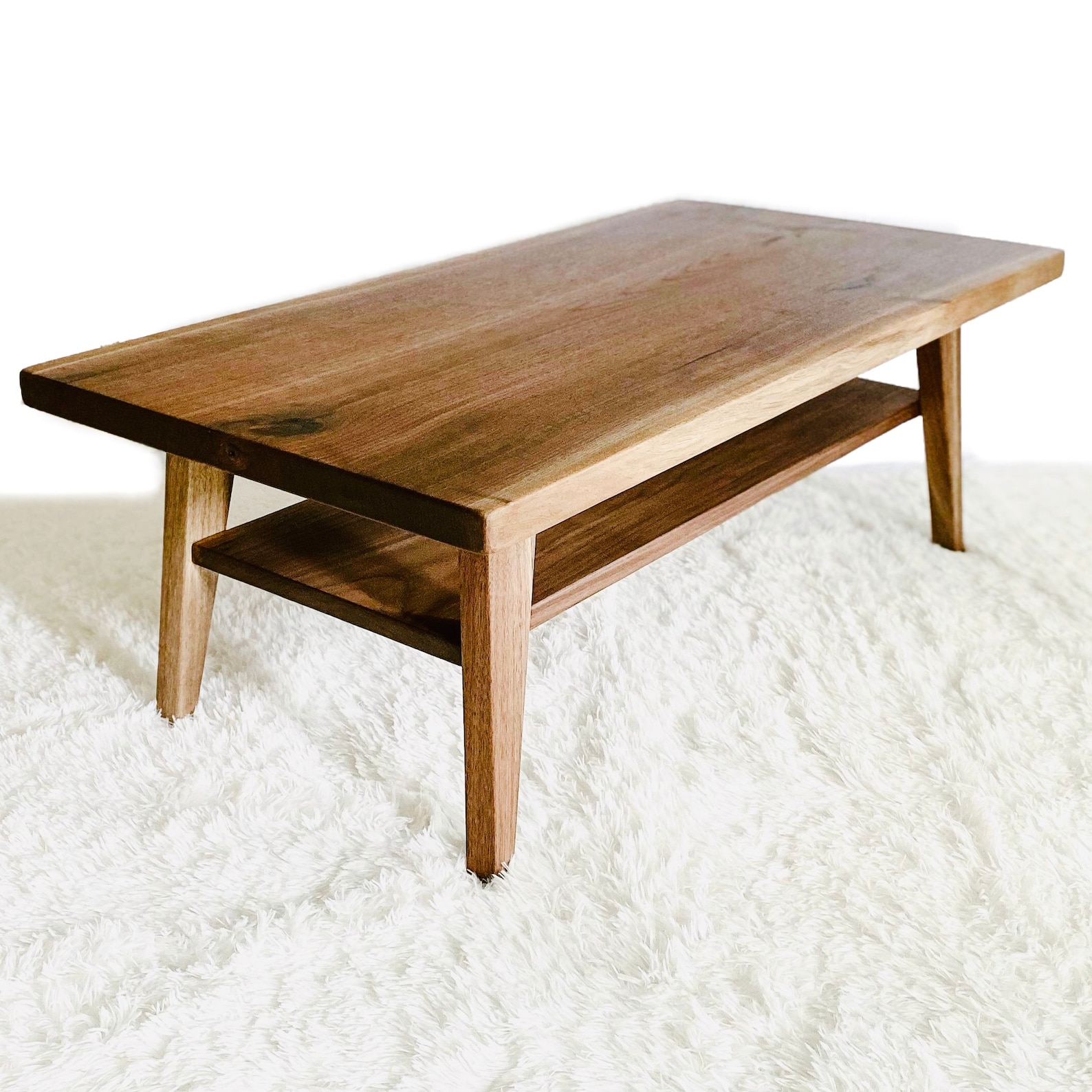 Mid Century Modern Coffee Table Handmade Wood Coffee Table - Etsy