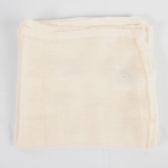 Organic Cotton Gauze Cheesecloth 100% Unbleached Fine Weave Grade