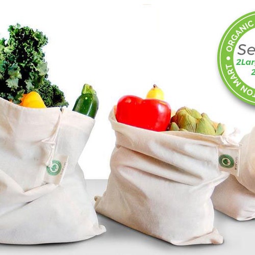 Reusable Onion Storage Bags Organic Cotton Mesh Onion Bags Etsy