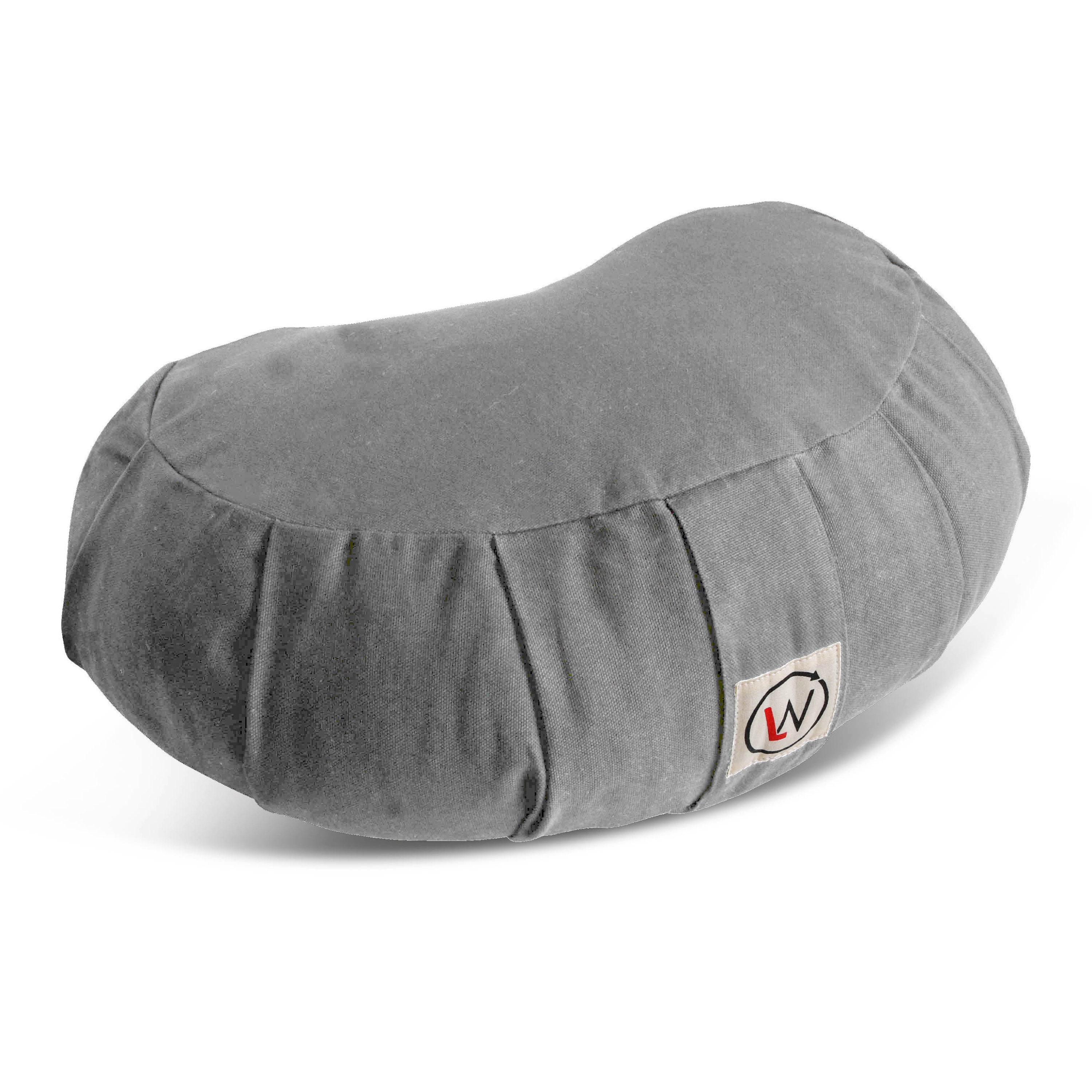 Linen Floor cushion with Buckwheat hulls Meditation zabuton/ for Yoga –  HempOrganicLife