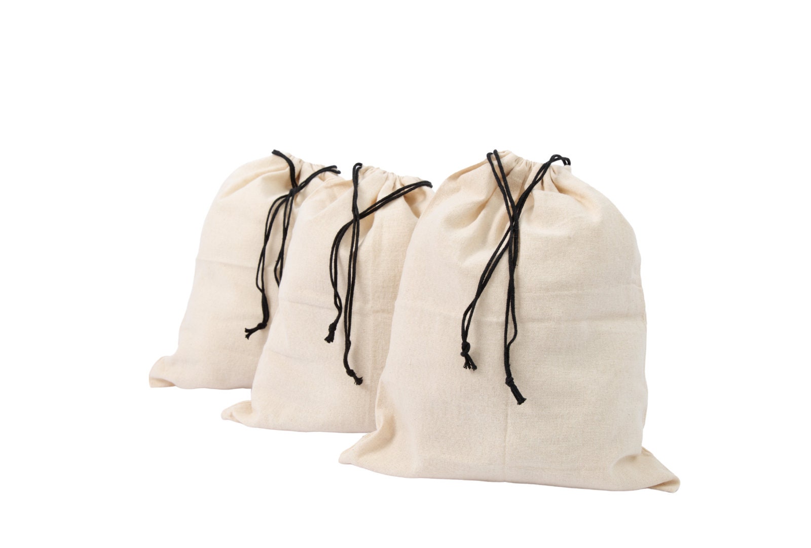 Celestial Gifts Muslin Bags with Drawstring 50pcs - 6 x 8 100% Cotton -  Made in USA - Canvas Bags Bulk, Small Drawstring Bags, Cotton Muslin Bags