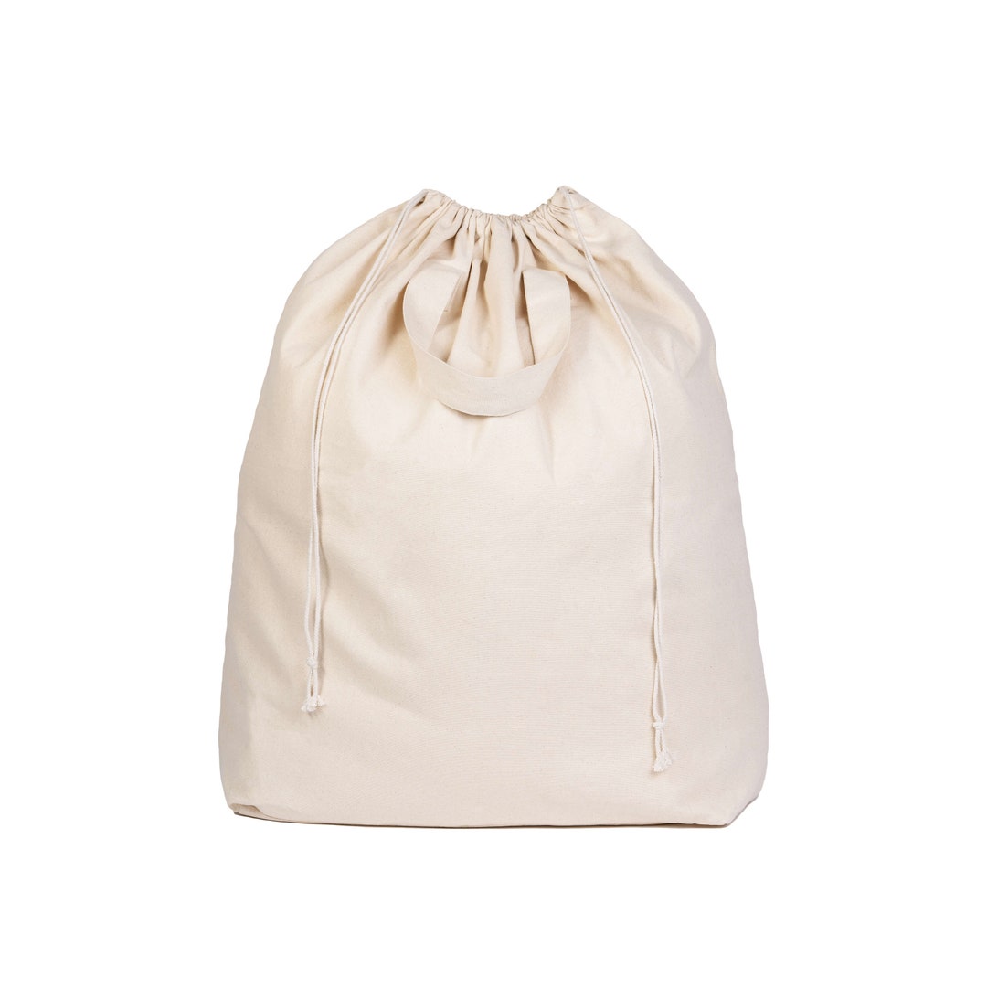 Extra Large Canvas Laundry Bags Heavy Duty Laundry Hamper Etsy