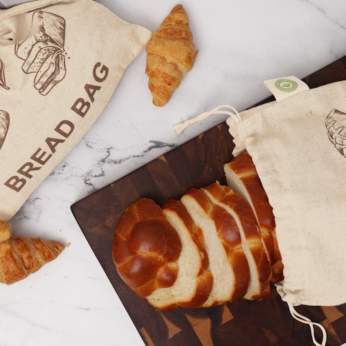 Reusable Linen Bread Bags for Homemade Breads 100 Organic Etsy