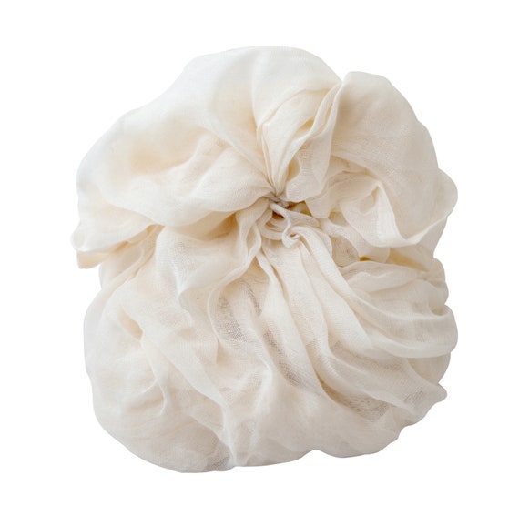 Gasa de algodón sin blanquear tejido fino -