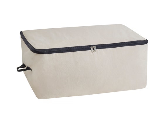 100 Cotton Canvas Storage Bags Stackable Clothing Storage Containers to Maximize Space Bedding Towel Sweaters Blanket Storage Bags Etsy