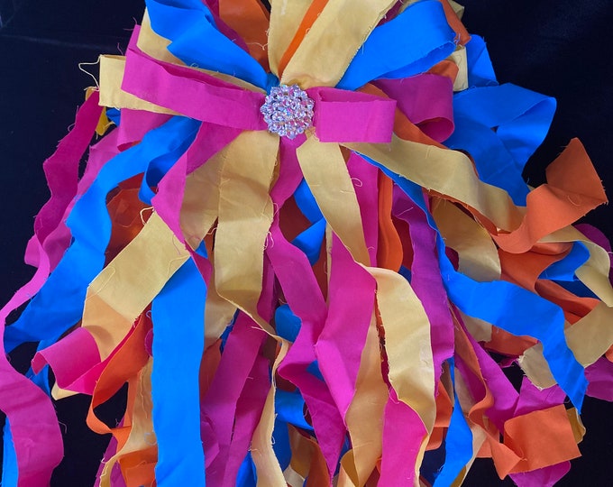 Fiesta Rag Bow, Day of the Dead Rag Bow