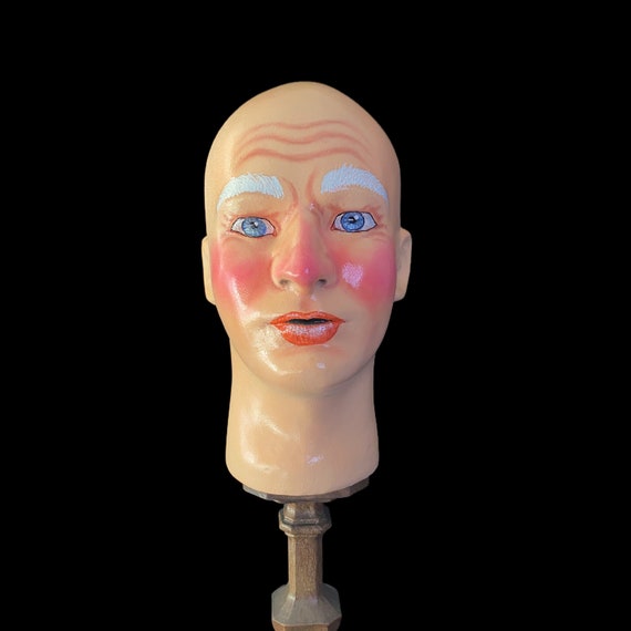 Male Styrofoam Foam Mannequin wig Head 11 (1 count) 11 inch (Pack