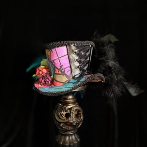 Patchwork Mini Top Hat