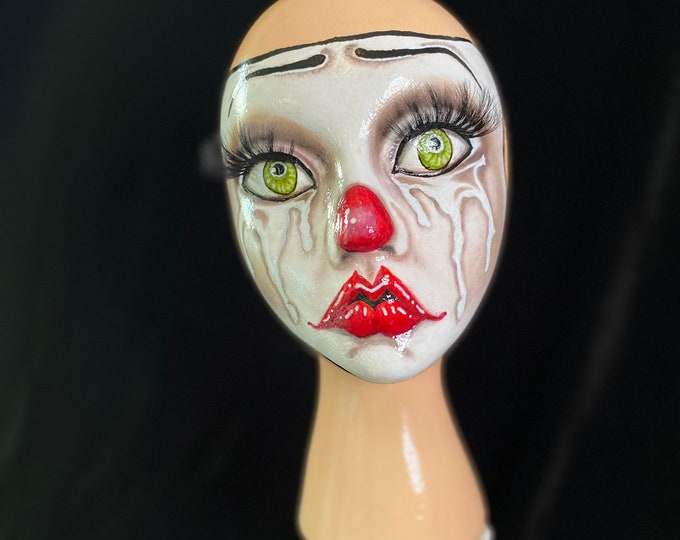 Clown Mannequin, Halloween Mannequin, Circus mannequin, Clown head