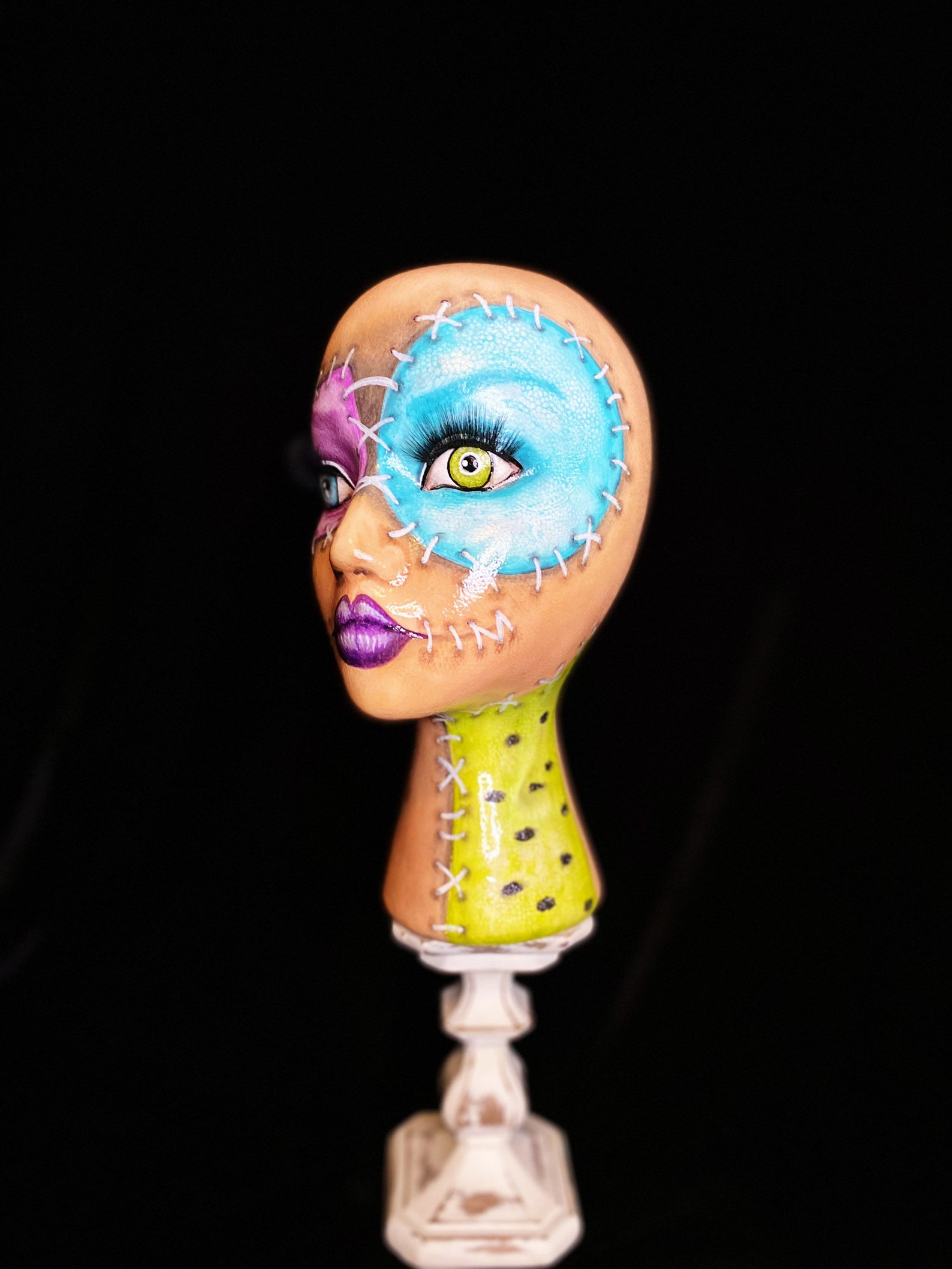 Patchwork Zombie Mannequin Halloween Mannequin Etsy