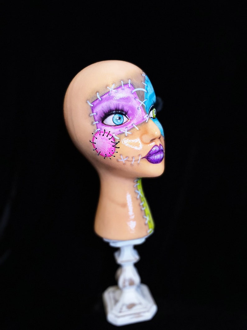 Patchwork Zombie Mannequin Halloween Mannequin Etsy