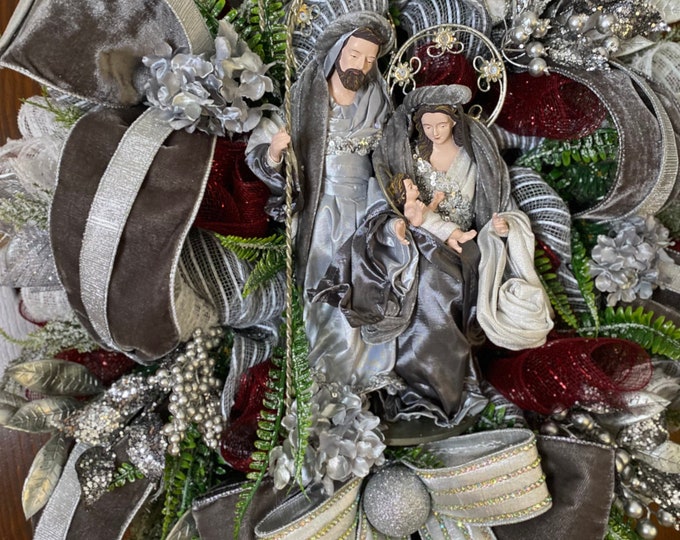 Nativity Wreath, Holy Family Wreath