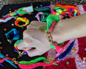 Worms in Love | Double Worm Bracelet