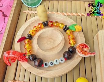 Seafood Boil |  Shrimp Heaven Now | Shrimp Fried Rice | Bracelet