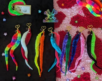 Worms in Love | Double Worm Keychain