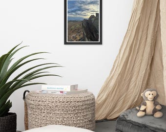 Sunrise Stillness – Phoenix Mountain Preserve Desert Landscape Photography Print