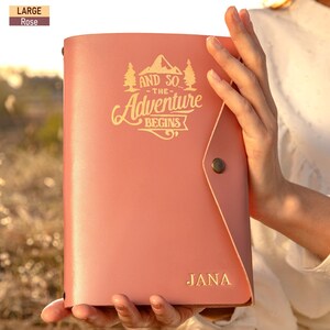 Mother&#39;s Day gift, Custom Leather Notebook for Mother, Journal for Mothers Day gift