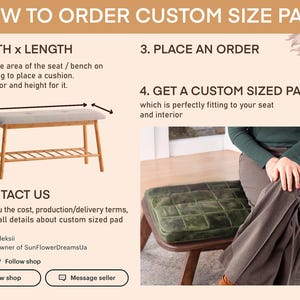 Cojín de asiento de cuero, decoración única para el hogar, cojín de suelo, tamaño personalizado, almohada de suelo, 7 colores, combinación de colores disponible imagen 8