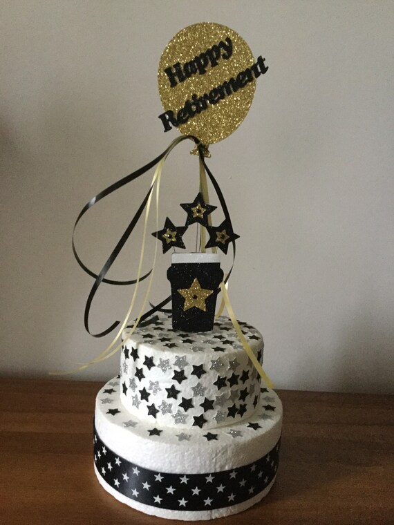 Personnalise Verre De Biere Star Ballon Bonne Retraite Gateau Etsy Canada