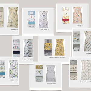 Tea Towels & Aprons Printed Designs 100% Cotton