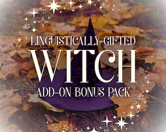 Linguistically-Gifted Witch Add-on Bonus Pack