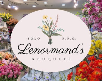 Flower Shop Solo RPG: Floriography Storytelling Game (Printable PDF)