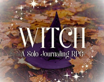Juego de rol de diario de brujas en solitario / RPG imprimible en PDF