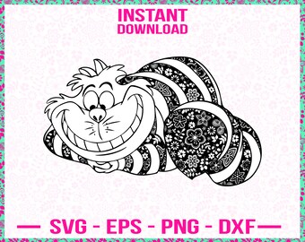 Free Free 295 Cheshire Cat Face Svg Free SVG PNG EPS DXF File