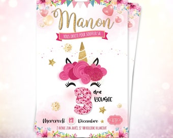 Carte Licorne Etsy Carte Licorne Etsy