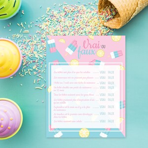 Baby Shower - lotto di carte giochi baby shower giochi baby doccia, vere o false, offerta estate