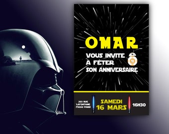 Carte Star Wars Etsy