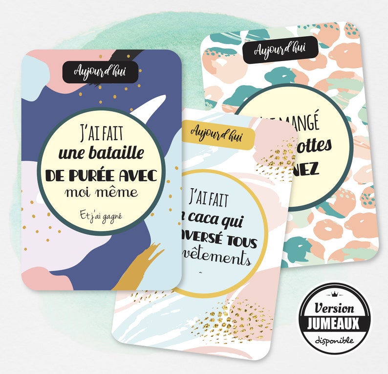 Funny Baby Step Card For Girl And Boy Step Cards Birth Gift Etsy