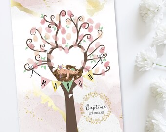 Arbre Empreinte Etsy