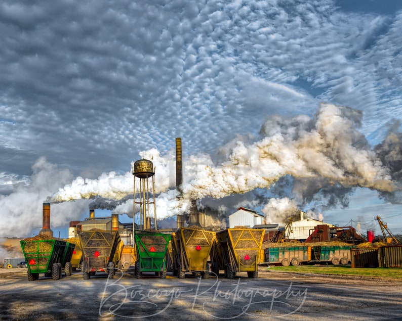 St. Mary Coop Raw Sugar Factory Raw Mill Louisiana Sugar | Etsy