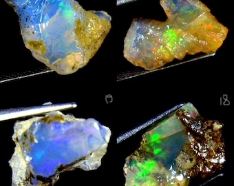 Nuggets 7.20Ct 5 Pcs LT-6 Loose Gemstone Gemstone Flashy Opal Natural gemstone Opal Welo Opal Natural Opal Ethiopian Opal Jewelry