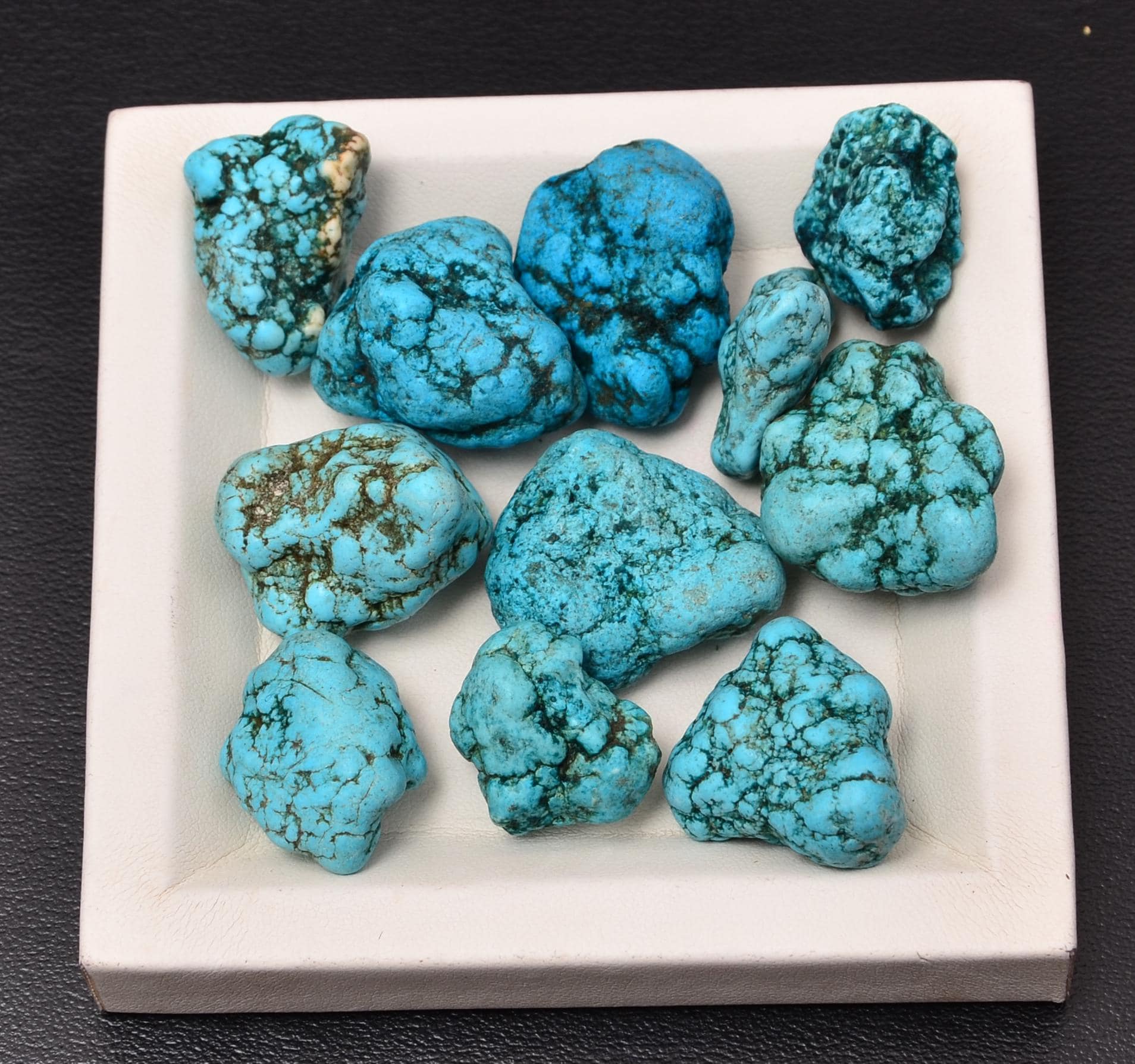 Turquoise Raw Stones for Collectors, Rough Turquoise Nuggets, Mineral ...