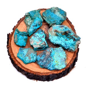 Big Sale!! 1 Lbs Lots of Chrysocolla Turquoise Rough - Rough Chrysocolla - Raw Stones - Healing Crystals & Stones - Raw Chrysocolla Crystal