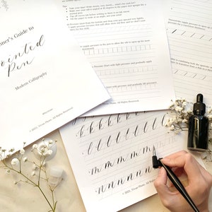 Modern Calligraphy Pointed Pen Beginner&#39;s Kit