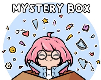 Mystery Box, Gamer Surprise Box, Kawaii Mystery Items, Anime Surprise Gift