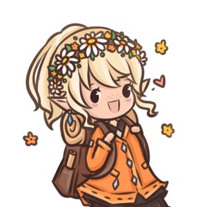 Custom Hand Drawn Chibi Character Commission, Custom OC Drawing, Digital Illustration, Anime Drawing, Cartoon Art, TOONdoodles